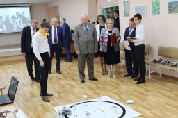 Высокопоставленные гости на соревнованиях