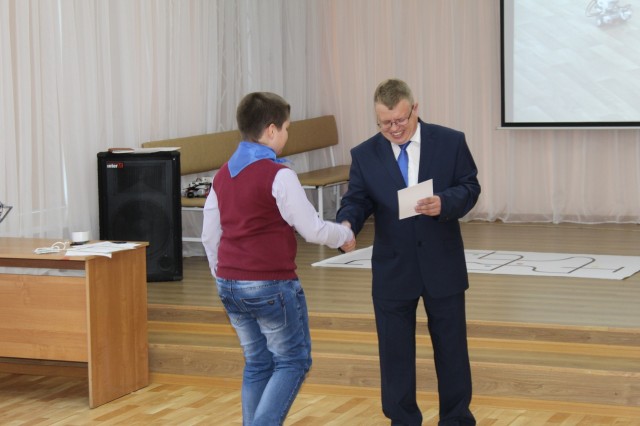 Награждение Дениса